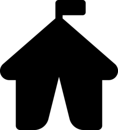 Medieval Tent Ink Drawing Svg Vector, Free Vectors File